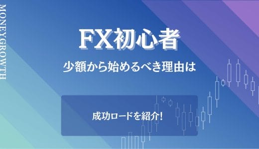 FX初心者におすすめの少額取引の始め方を紹介！おすすめのFX会社を3社やメリットも解説