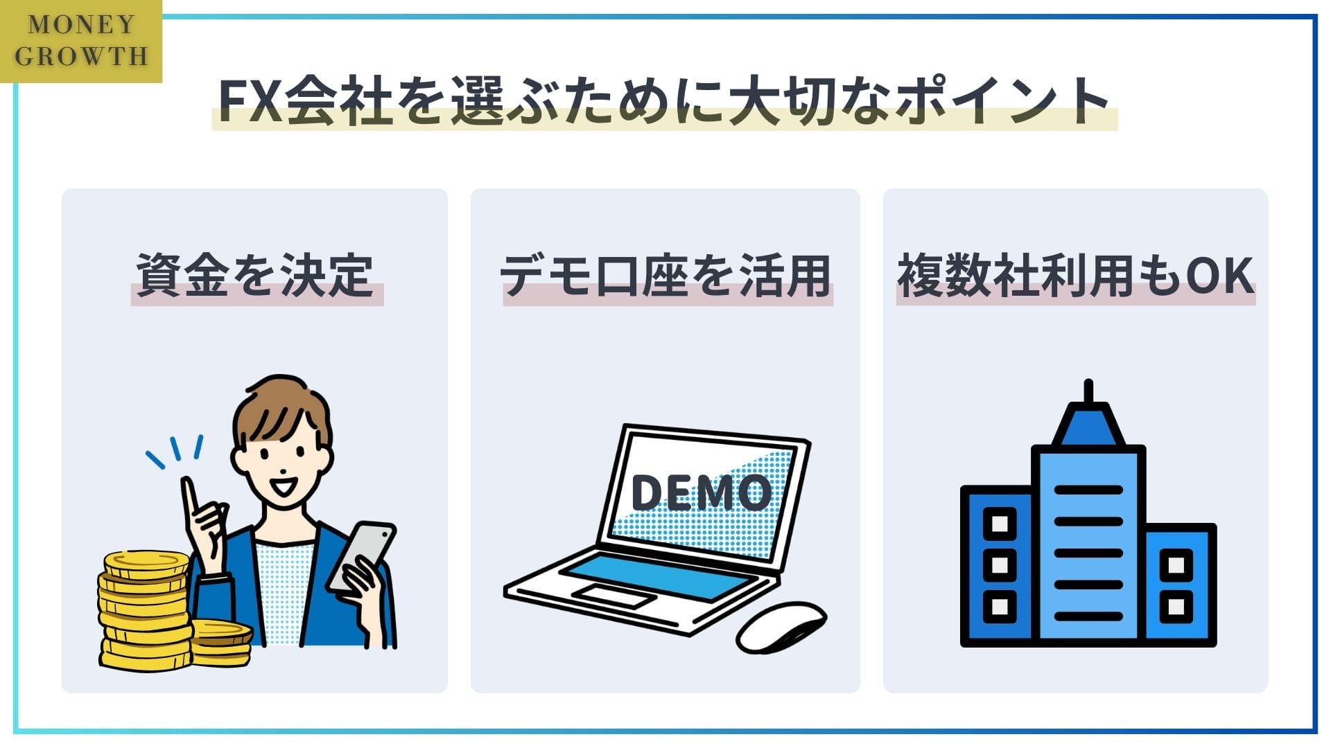 FX会社を選ぶために大切なポイント_FXおすすめ